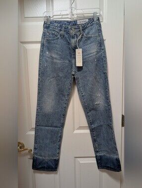 NWT AG Adriano Goldschmied The Phoebe Jeans in 18 Years Harnessed Size 25